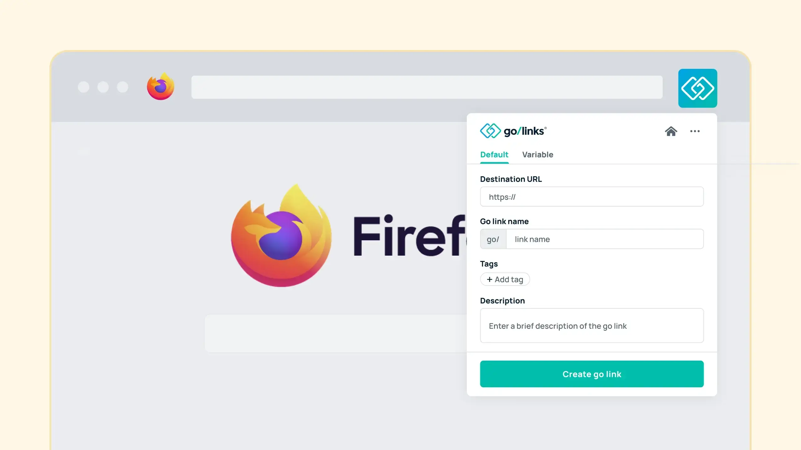 GoLinks® Video Tutorial: How to install and create Go Links® using the GoLinks® Firefox browser extension